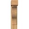 Ekena Millwork Funston Block Rough Sawn Bracket w/ Offset Brace, Western Red Cedar, 8"W x 24"D x 36"H BKT0806X24X36FST05RWR - alternate 3